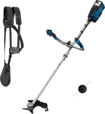 Desbrozadora Bosch GFR 18V-25 con arnés.