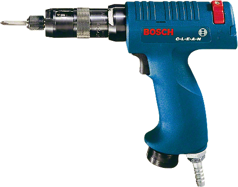 Atornillador Bosch CLEAN air para un apriete preciso.