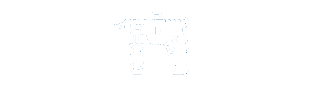 Herramienta Bosch Professional de color azul sobre fondo blanco.