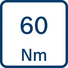 Vääntömomentti 60 Nm 