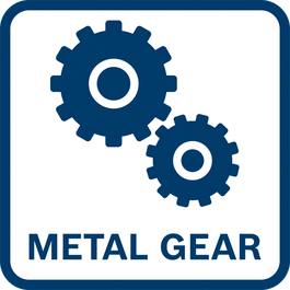 Pidempi käyttöikä Optimaalinen voimansiirto ja vähäinen kuluminen kokometallisen vaihteiston ansiosta