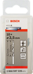 Bosch HSS-R -pitkäporanterät 3,5 mm DIN 1897 -pakkaus.
