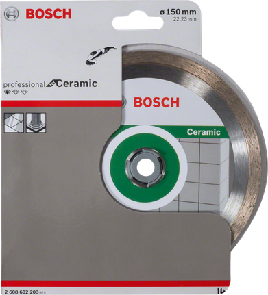 Bosch keraaminen timanttileikkauslaikka laatoille.