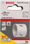 Bosch HSS-Bimetal 56 mm:n reikäsaha metallille ja muoville.
