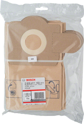 Bosch paperiset pölypussit, 5 kpl.
