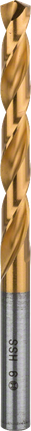 Bosch HSS-TiN -metalliporanterä, 9 mm, titaanipinnoitettu.