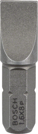 Bosch ruuvimeisselin kärki, erittäin kova, S1.6x8.0, 25 mm.