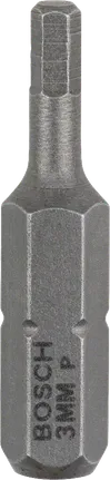 Bosch HEX3 Extra Hard -ruuvimeisselin kärki 25 mm.