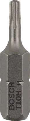Bosch T10H Security-Torx -ruuvimeisselin kärki, erittäin kova.