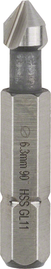 Bosch upotuskärki 6,3 mm tarkkoihin reikien reunoihin.