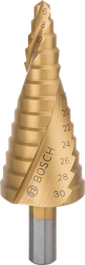 Bosch HSS-TiN-porrasporanterä 6–30 mm:n reikien poraukseen.