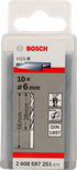 Bosch HSS-R 6 mm:n poranterät, DIN 1897, pakkaus.