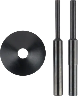 Bosch keskitystappisarja 8/12 mm ohjauslevyllä.