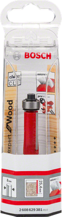 Bosch Expert for Wood Laminate -listaterä 8 mm:n varrella.