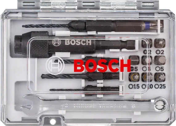 Bosch Pro Universal -poranterä- ja ruuvimeisselisarja.