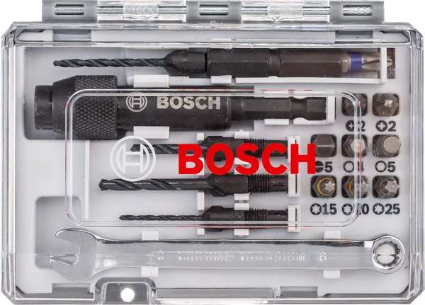 Bosch Pro Universal -poranterä- ja ruuvimeisselisarja.