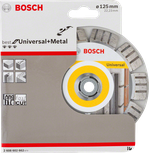 Bosch 125 mm:n yleiskäyttöinen metallin timanttikatkaisulaikka.