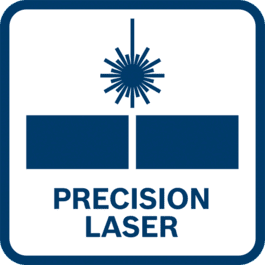 Helppo asetus leikkauslinjan heijastavan lasersäteen ansiosta