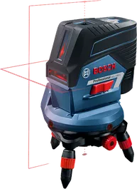 Bosch GCL 250 C -laservaaituslaite jalustajalustalla.