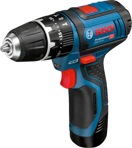 Bosch GSB 12V-15 akkuporakone monipuoliseen ruuvaukseen.