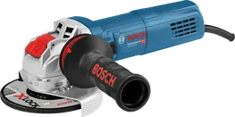 Bosch kulmahiomakone GWX 9-125 S X-LOCK-laikalla.