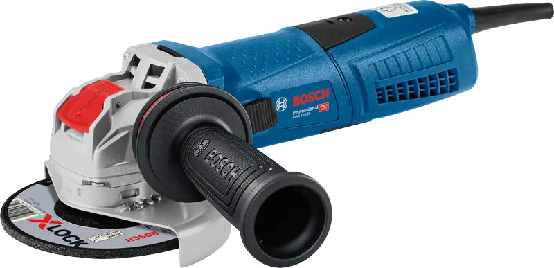 Bosch GWX 13-125 kulmahiomakone X-LOCK-järjestelmällä.