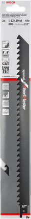 Bosch S 1241 HM -puukkosahanterä, 12 tuumaa.
