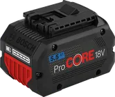 Bosch ProCORE18V 5,5 Ah akkupaketti.