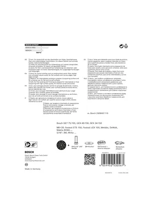 Bosch EXPERT monireikäinen hiomalautanen 150 mm pehmeä.