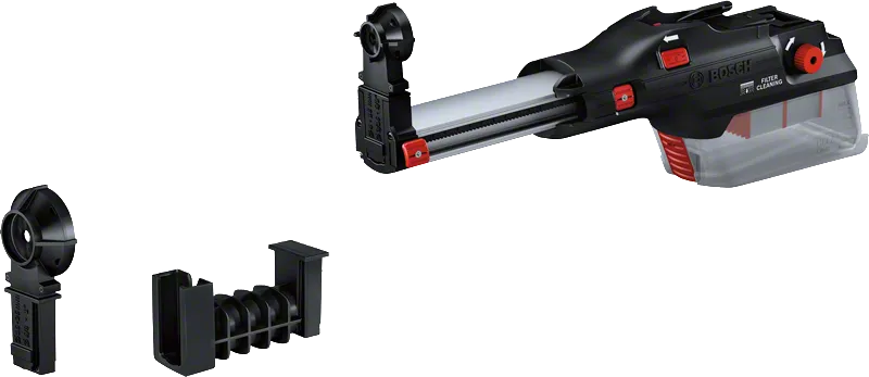 Bosch GDE 28 D integroitu pölynimuri porakoneisiin.