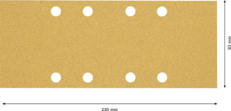 Bosch EXPERT C470 hiomapaperi 93x230mm 8 reikää G60.