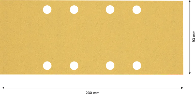 Bosch EXPERT C470 hiomapaperi 93x230mm 8 reikää G120.