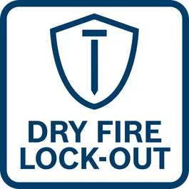  Näyttää käyttäjälle, ettei naulain ammu naulalippaan ollessa tyhjä. Tämän ansiosta vältetään työkalun ja työkappaleen vaurioituminen.