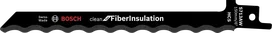 Bosch S 713 AW puukkosahanterä kuitueristeelle.