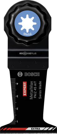 Bosch EXPERT MetalMax PAIZ 45 AIT monitoimityökalun terä metallille.