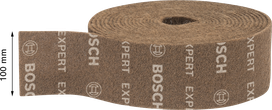 Bosch EXPERT N880 karkea fleecehiomarulla, 100 mm x 10 m.