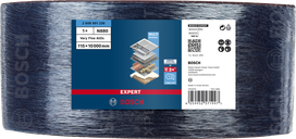 Bosch Expert N880 erittäin hienoa fleeceä rulla 115 × 10000 mm.