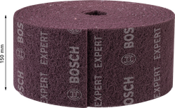 Bosch EXPERT N880 fleecerulla, keskikarkea viininpunainen.