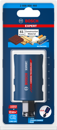 Bosch Expert -rakennusmateriaalireikäsaha 41 mm.