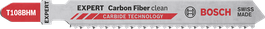 EXPERT Carbon Fiber Clean T108 BHM -terä