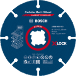 EXPERT Carbide Multi Wheel X-LOCK -katkaisulaikat