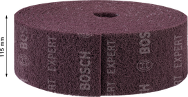 Bosch EXPERT N880 fleece-rulla, 115 mm x 10 m, keskipaksu A.