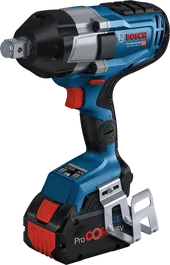 Bosch GDS 18V-1050 HC akkukäyttöinen iskuruuvinväännin, maks. vääntömomentti 1050 Nm.