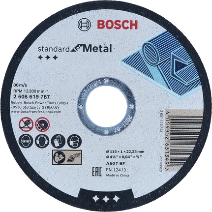 Bosch Standard for Metal suora katkaisulaikka 115 mm.