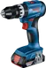 Bosch GSB 18V-45 akkuporakone 2 Ah akulla.