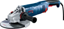 Bosch GWS 24-230 PZ -kulmahiomakone ergonomisella kahvalla.