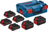 Bosch ProCORE18V -akkupaketti L-Boxx-laukulla.