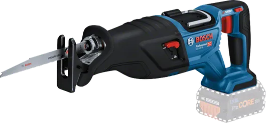 Bosch GSA 18V-28 puukkosaha 5,5 Ah ProCORE-akulla.