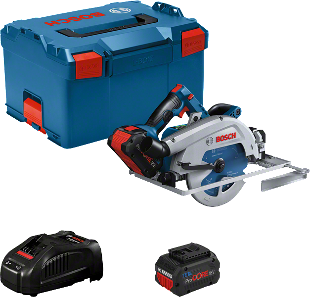 Bosch GKS 18V-68 GC akkupyörösahasarja.