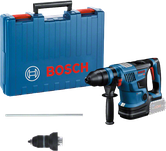 Bosch GBH 18V-34 CF akkuporavasara kotelossa.